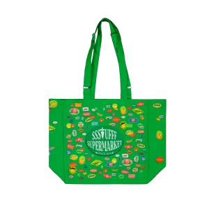 Supermarket Big Shopping Bag Green (40l)