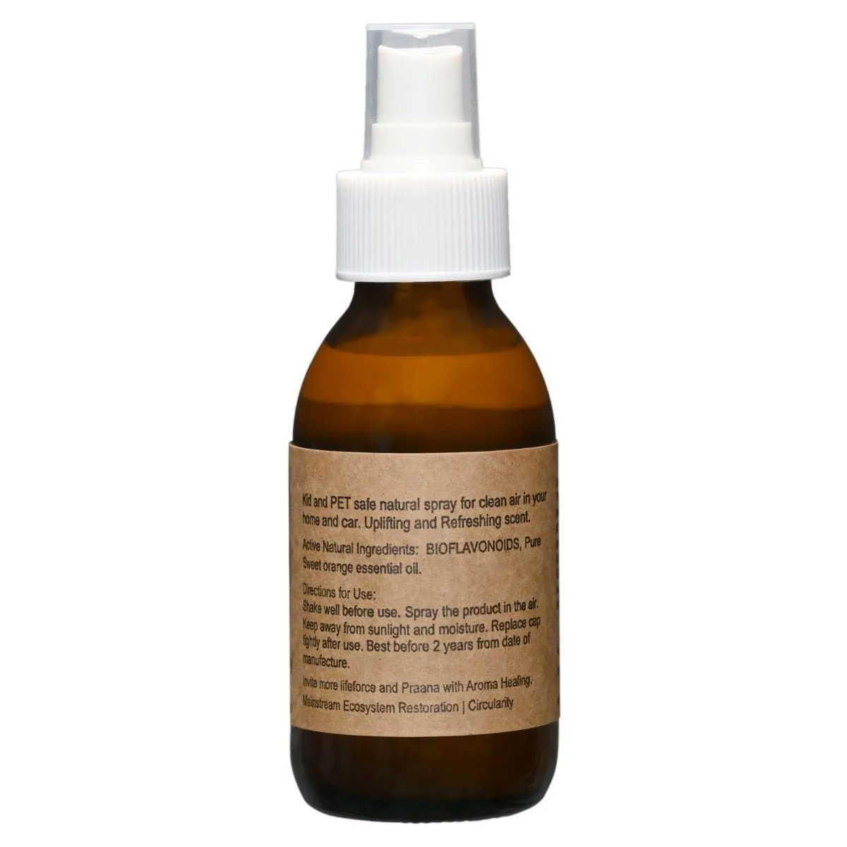 Sweet Orange Spray Natural Air Freshner-100ml