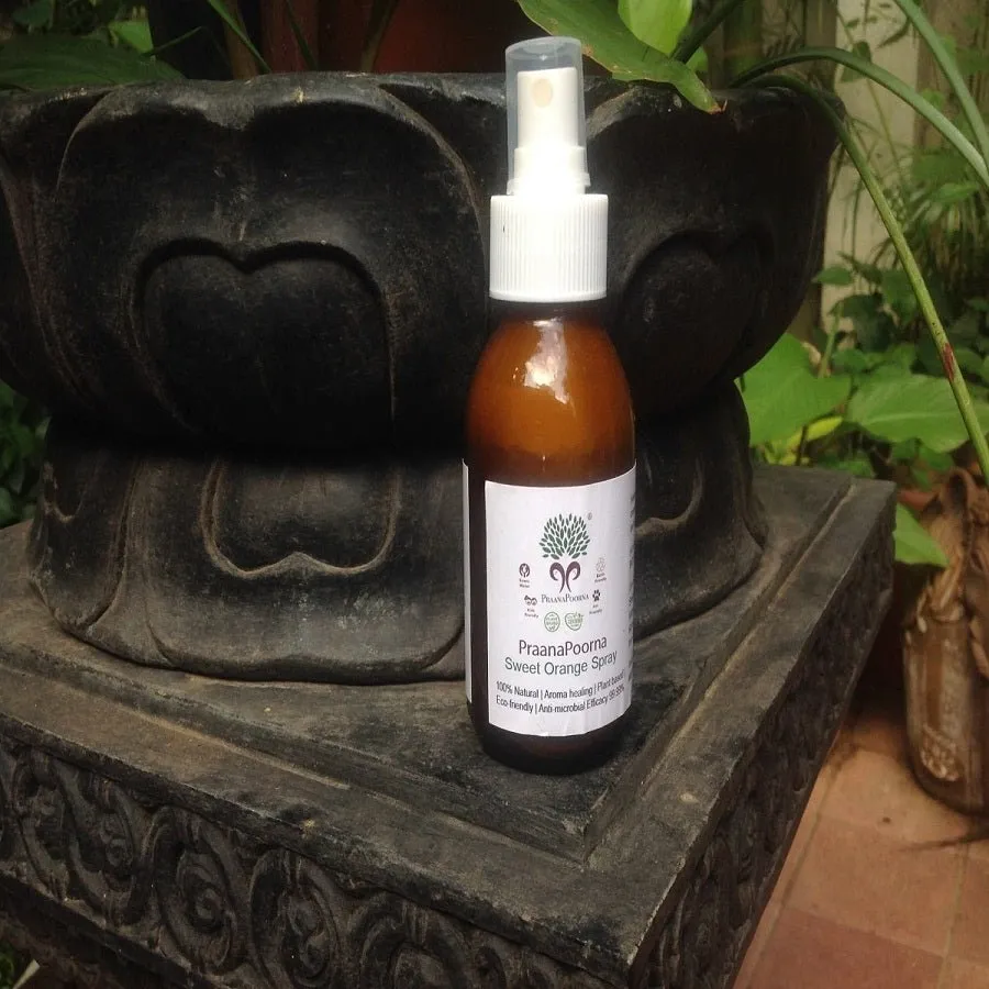 Sweet Orange Spray Natural Air Freshner-100ml