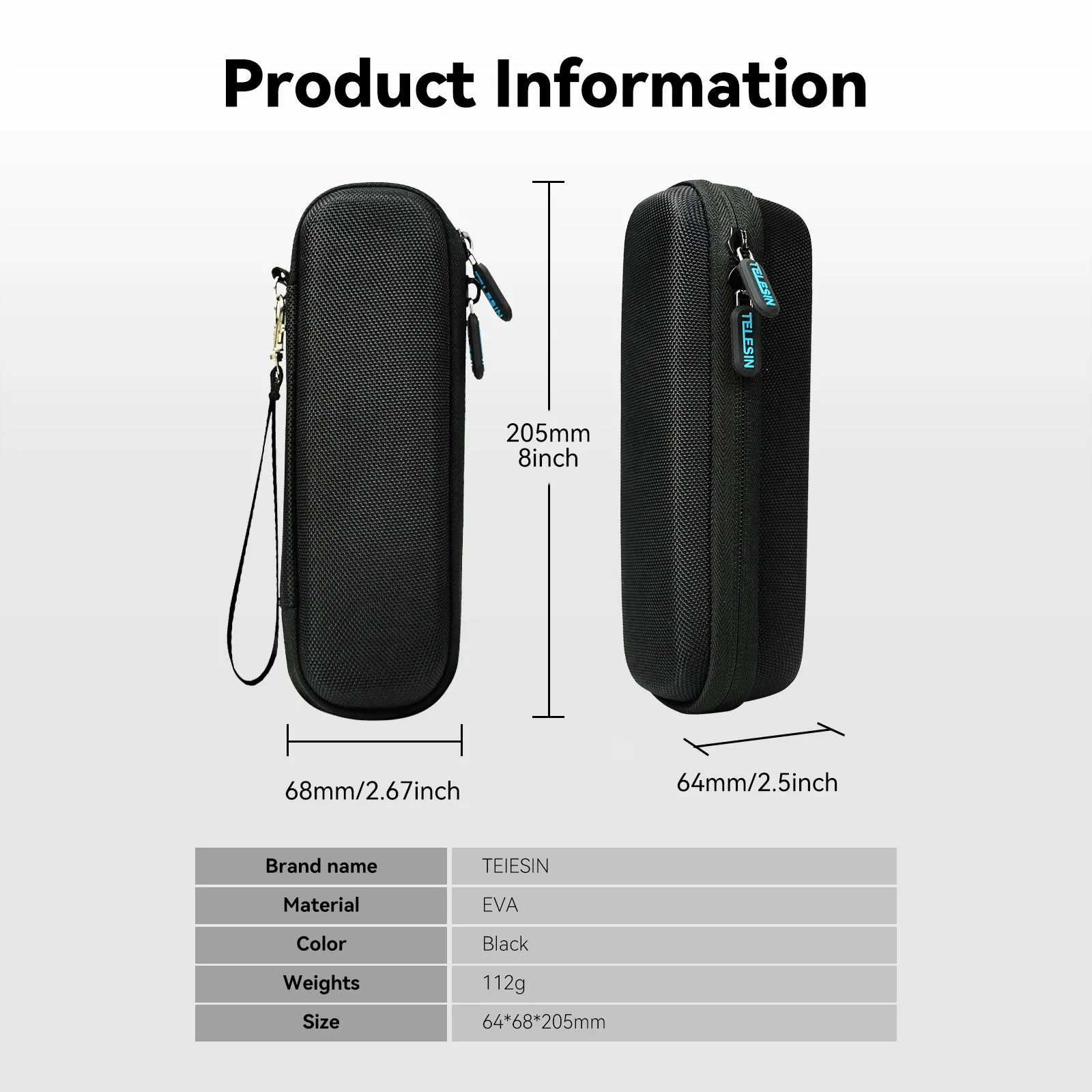 TELESIN Portable Storage Bag for DJI Pocket 3