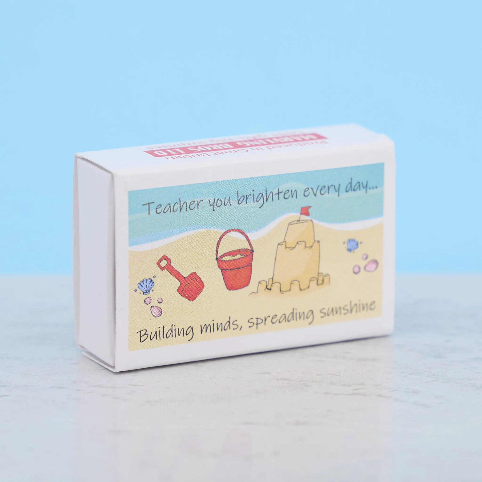 Thank You Teacher Sand Kit Gift In A Matchbox