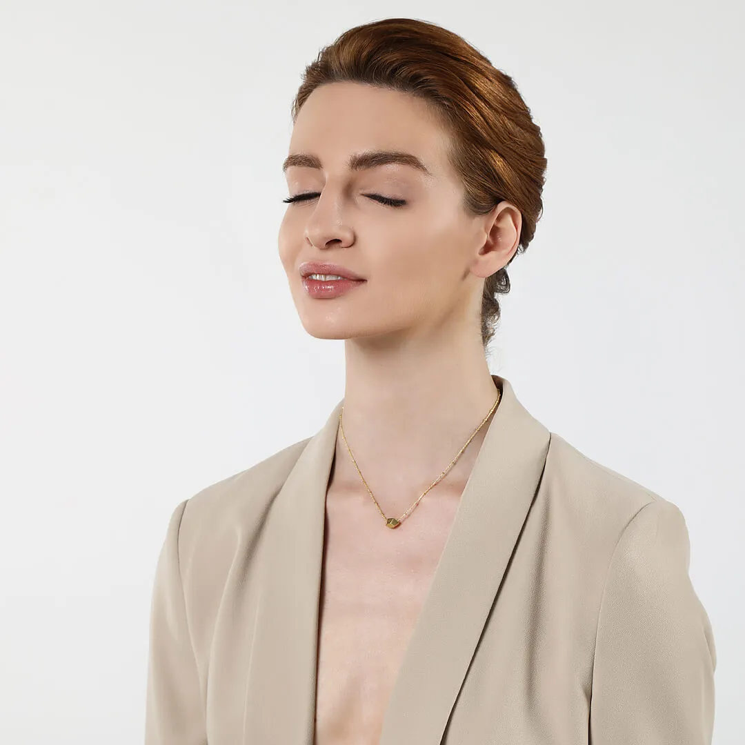 The Desire - necklace - sterling silver 925 - gold plated