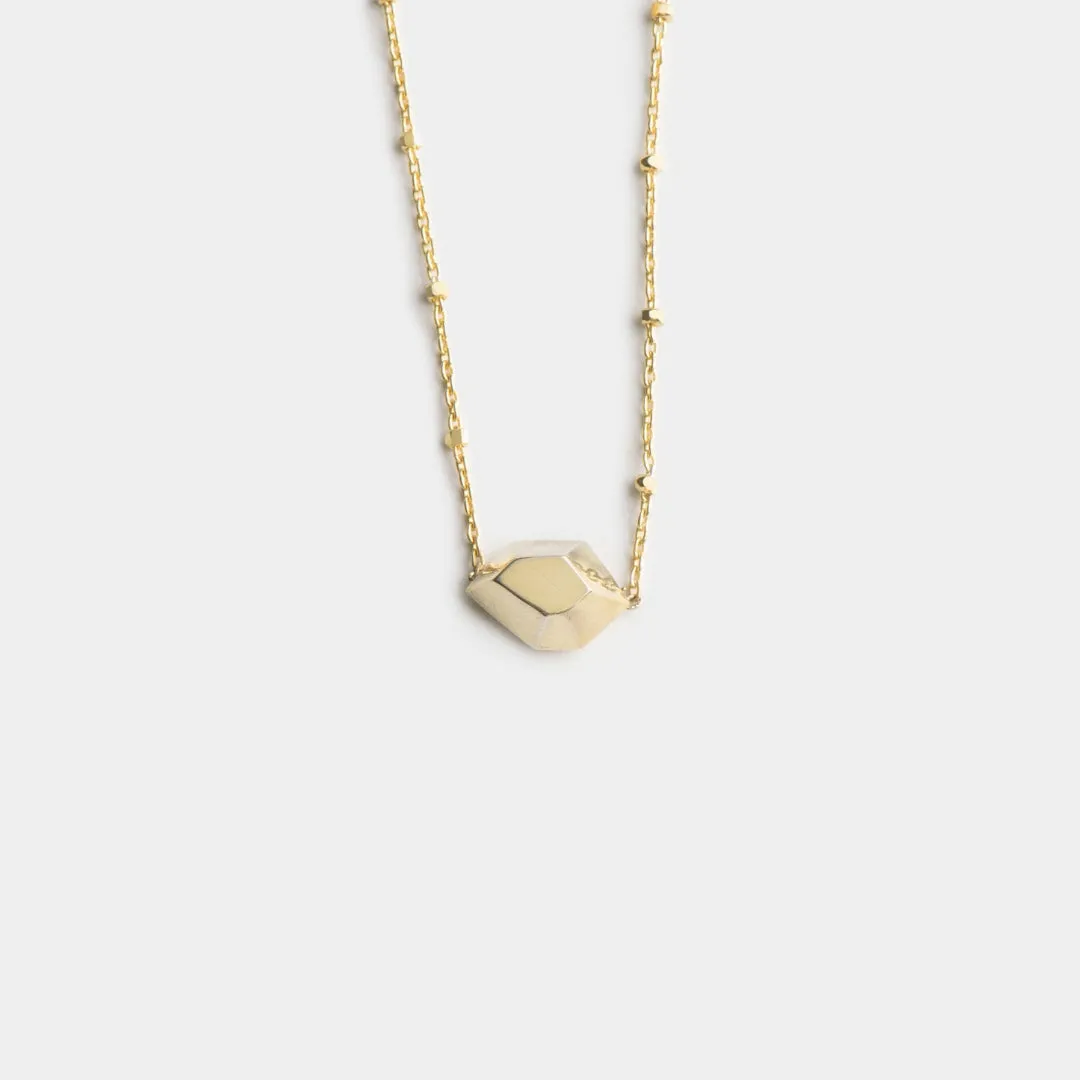 The Desire - necklace - sterling silver 925 - gold plated