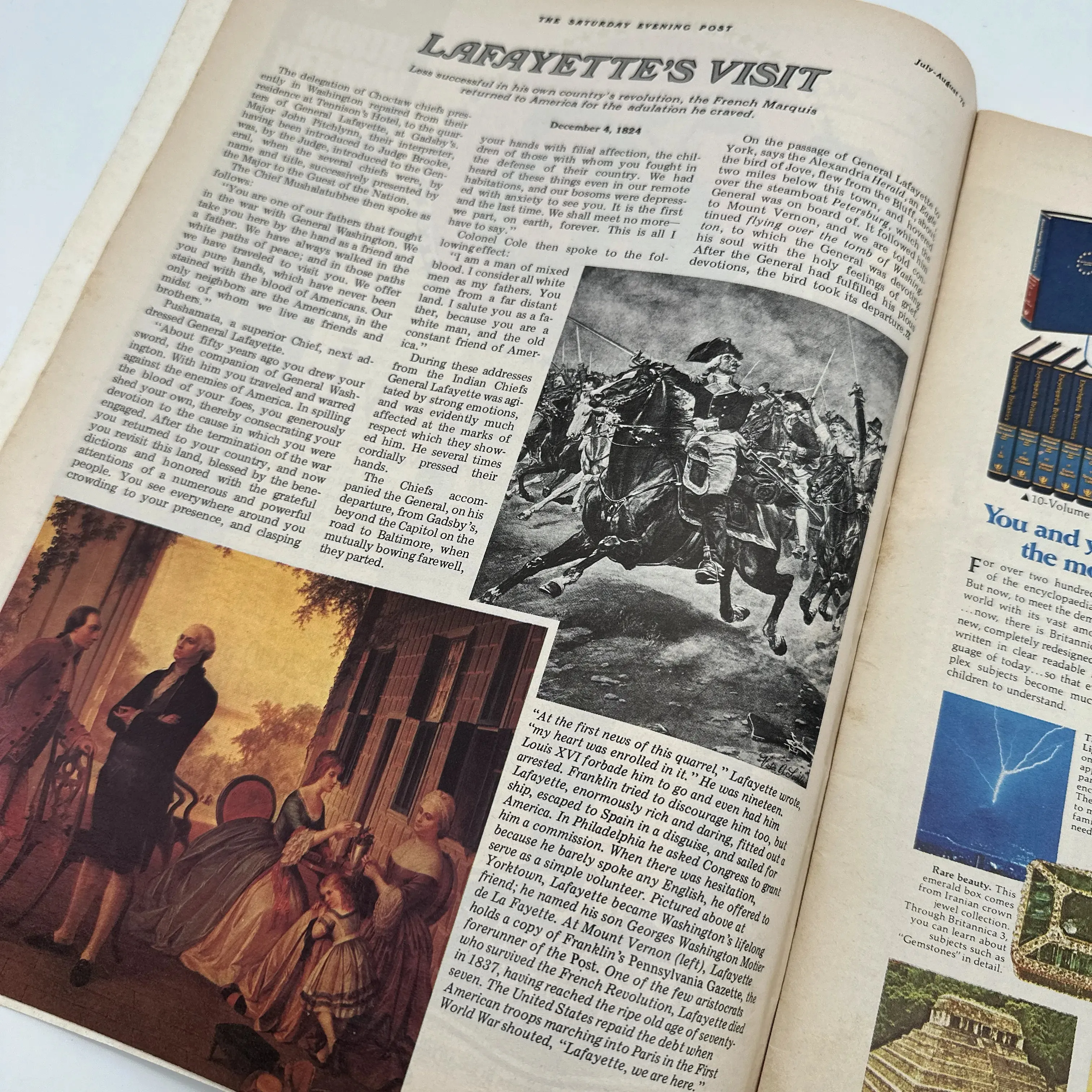 The Saturday Evening Post — Bicentennial edition - With historic articles and Rockwell's famous Four Freedoms