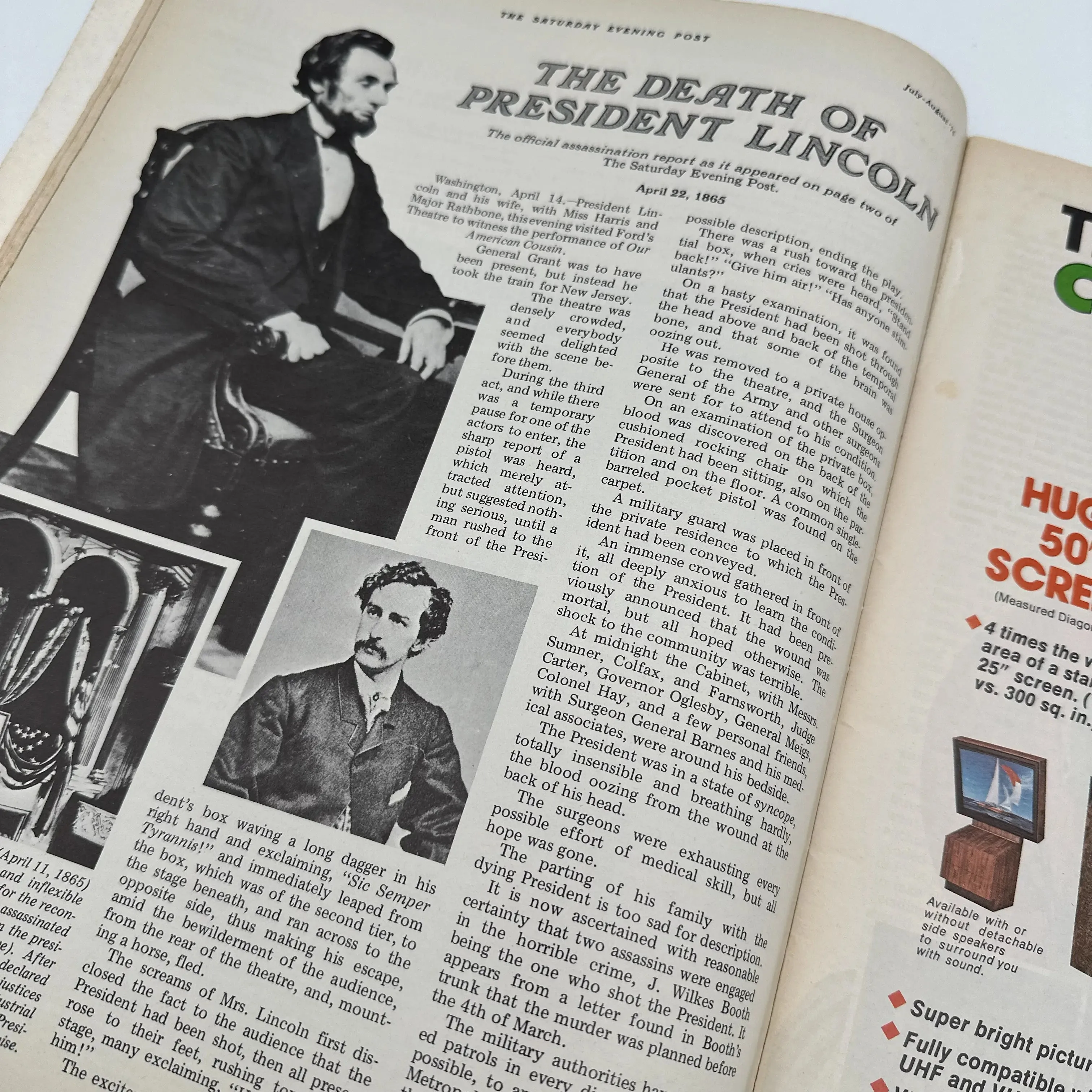 The Saturday Evening Post — Bicentennial edition - With historic articles and Rockwell's famous Four Freedoms