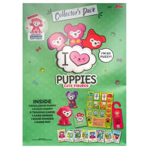 Topps I Love Puppies Cute Figures Collector's Pack