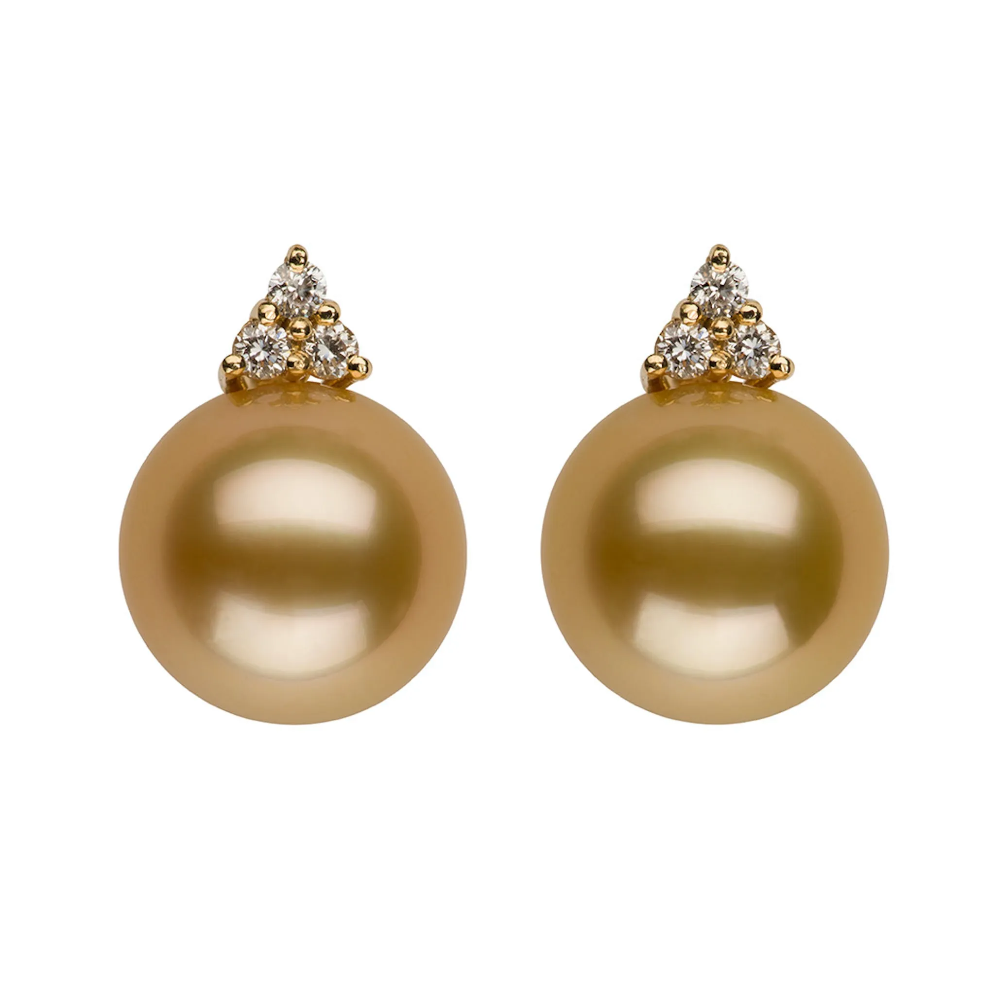 Tri-Diamond Studs
