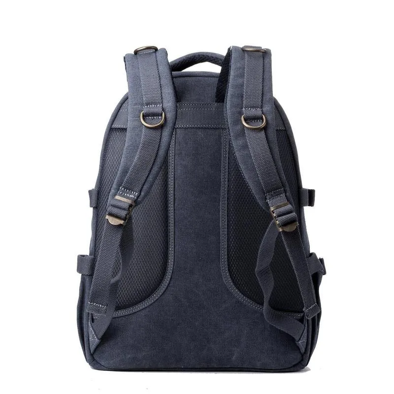 Troop London TRP0257 Classic Large Laptop Backpack in Blue