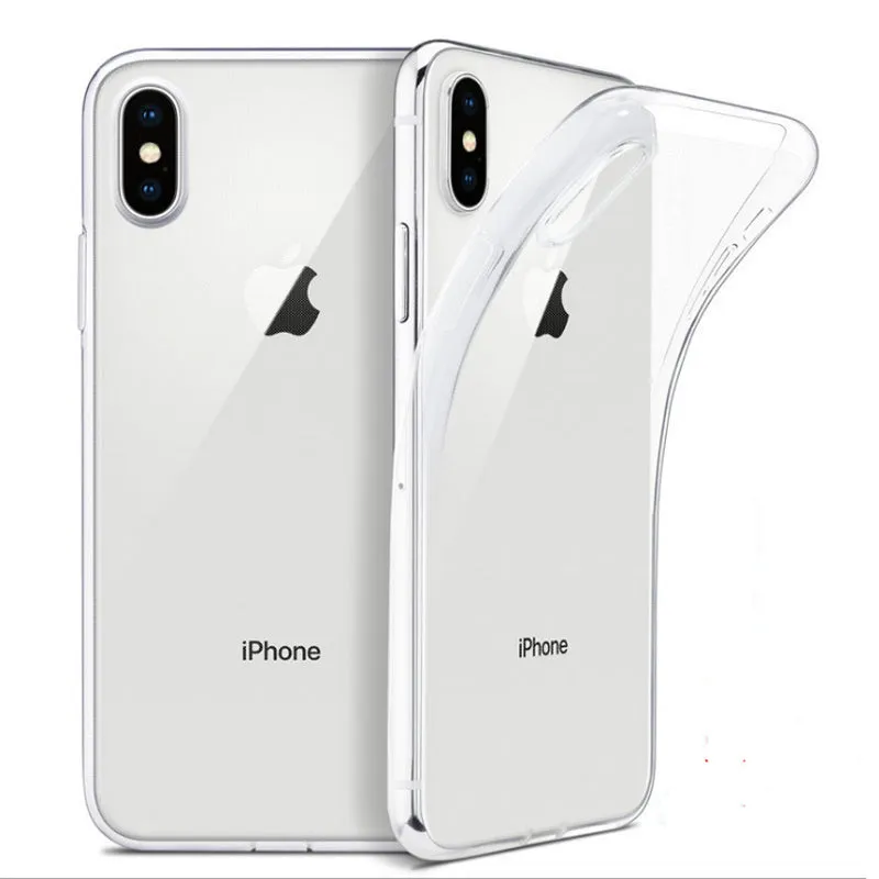 Ultra Thin Phone Case For iphone 11 12 13 PRO Mini 6 6S 7 8 Plus 5 5S SE X Xs Max Xr SE 2020 SE3 Transparent Soft Silicone Cover