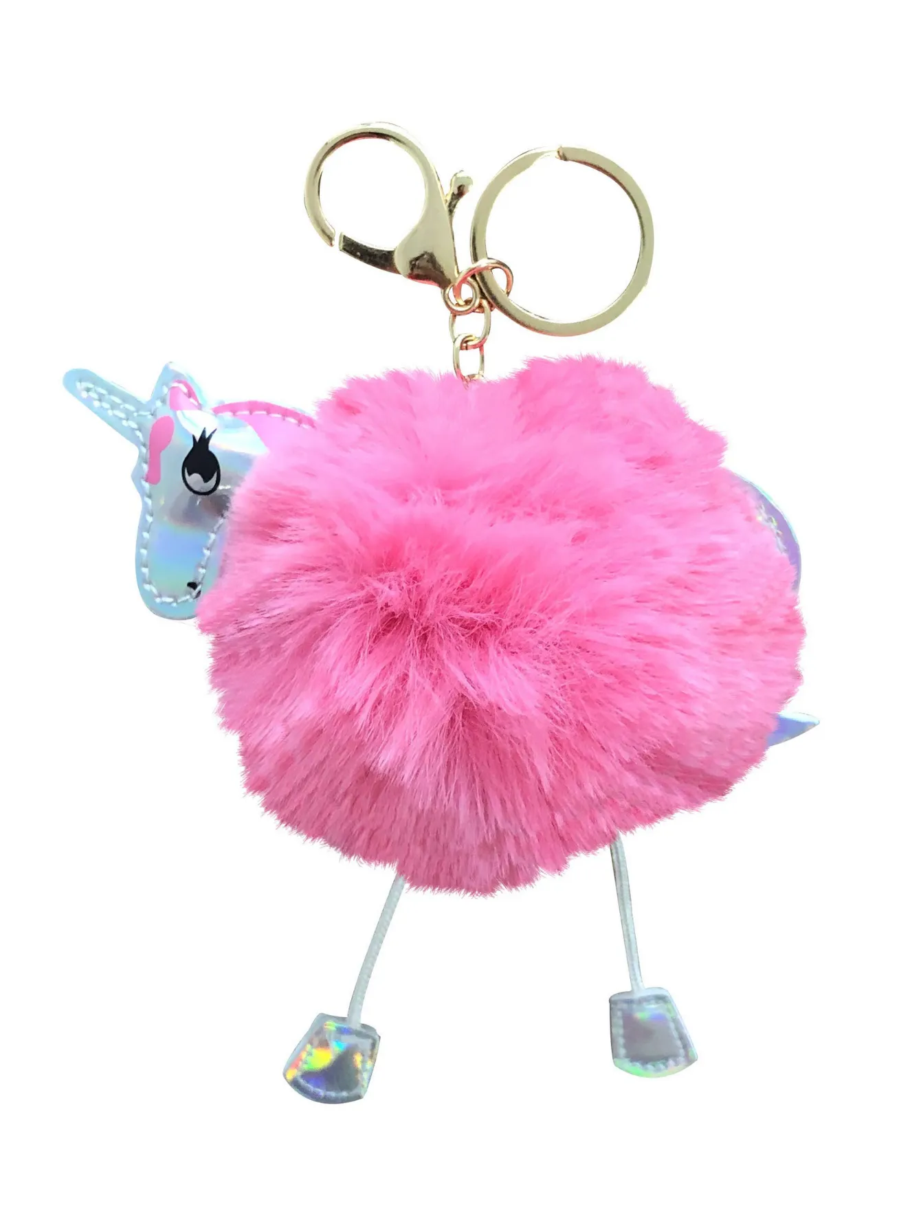 Unicorn Gifts for Girls - Unicorn Drawstring Backpack/Makeup Bag/Bracelet/Necklace/Hair Ties/Keychain/Sticker (Pink Flower 2)