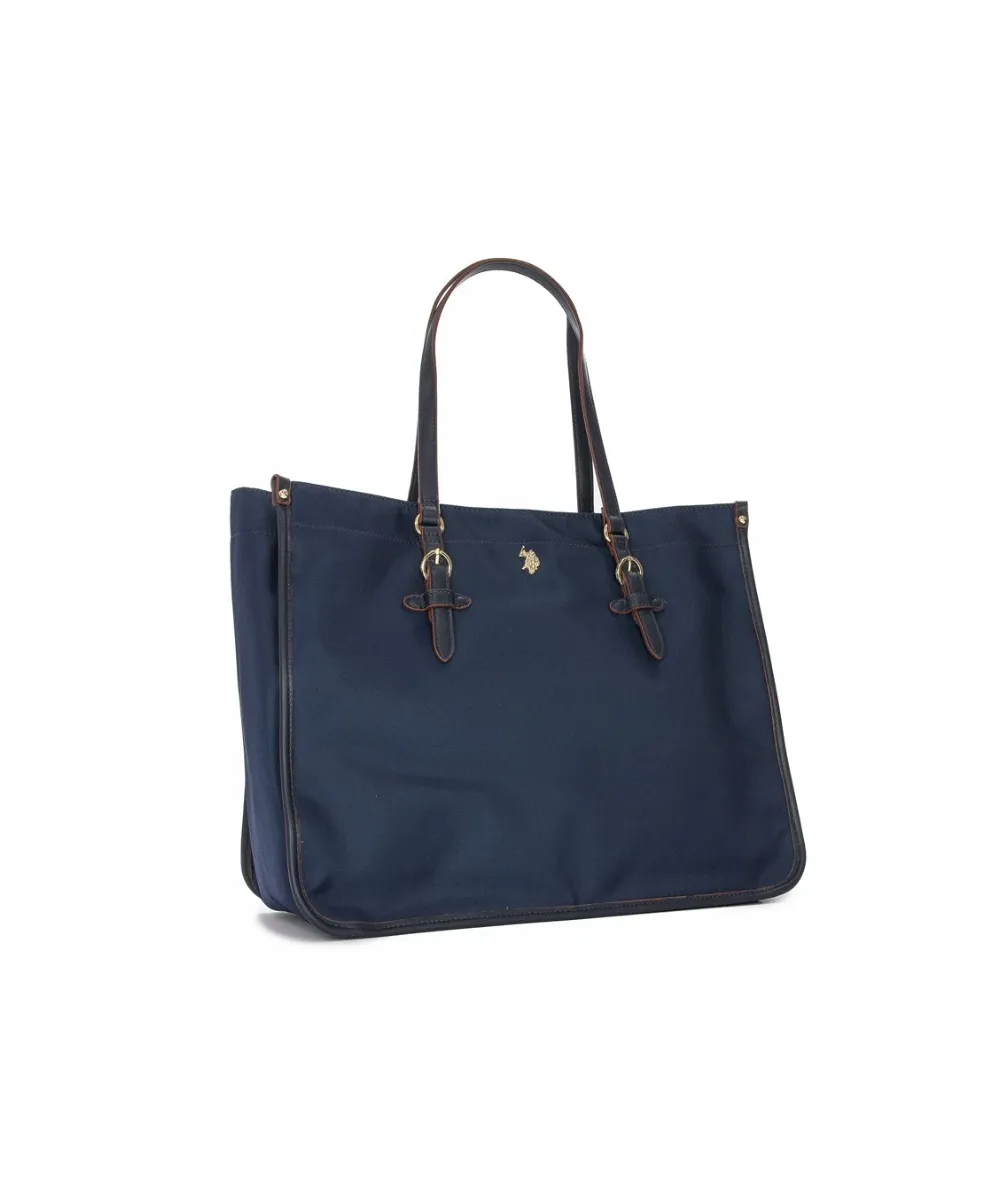 US POLO ASSN. WOMEN HOUSTON LARGE SHOPPING NYLON IN NAVY