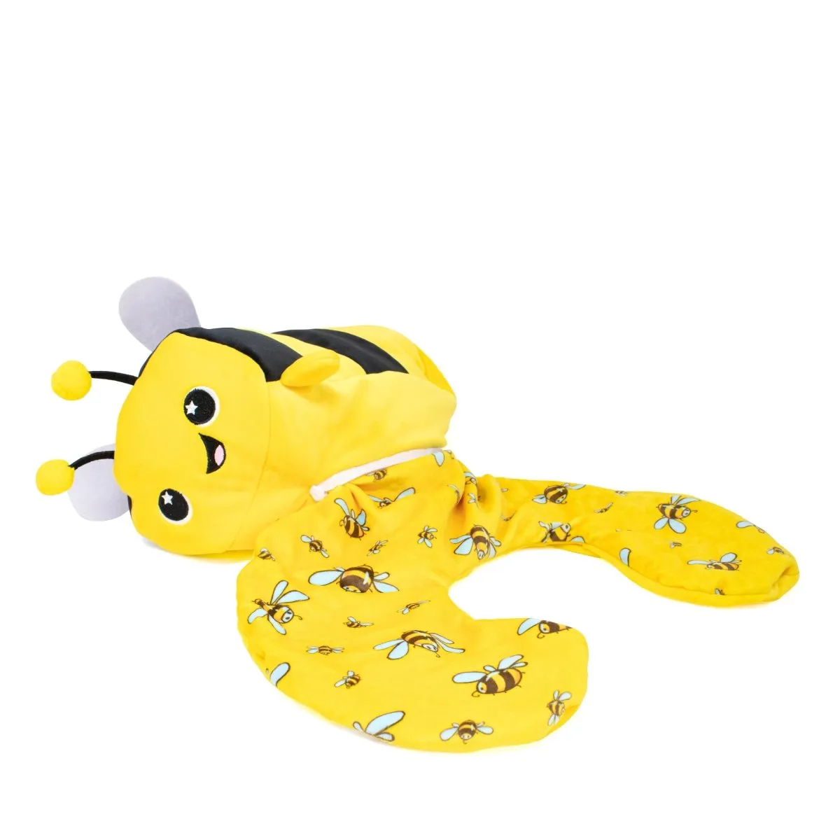 Vee the Bee 2-In-1 Travel Pillow