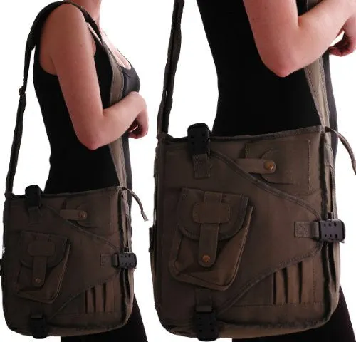 Vintage Canvas Urban Cross Body Bag