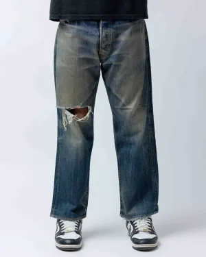 Vintage Evisu No.2, 2001, Kanji Painted Pocket Selvedge Denim
