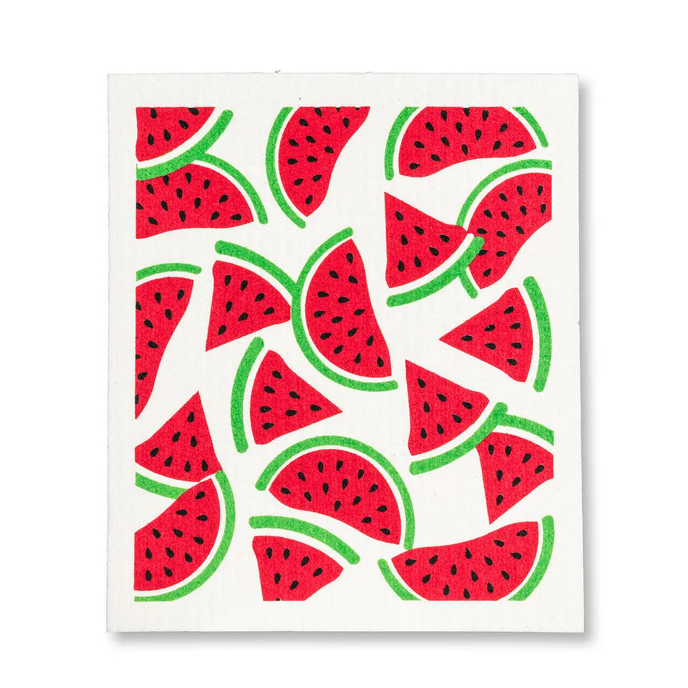 Watermelon Swedish Dish Cloths-Set of 2