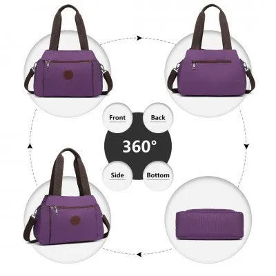 Waterproof Multi-Functional Crossbody Baby Bag (Available in Black/Grey/Purple)