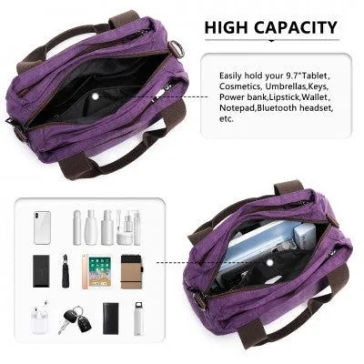 Waterproof Multi-Functional Crossbody Baby Bag (Available in Black/Grey/Purple)
