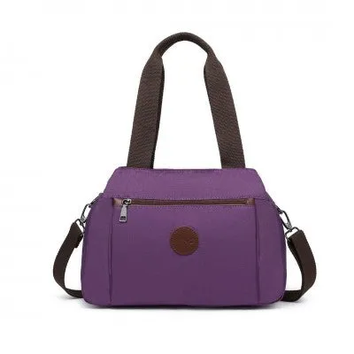 Waterproof Multi-Functional Crossbody Baby Bag (Available in Black/Grey/Purple)