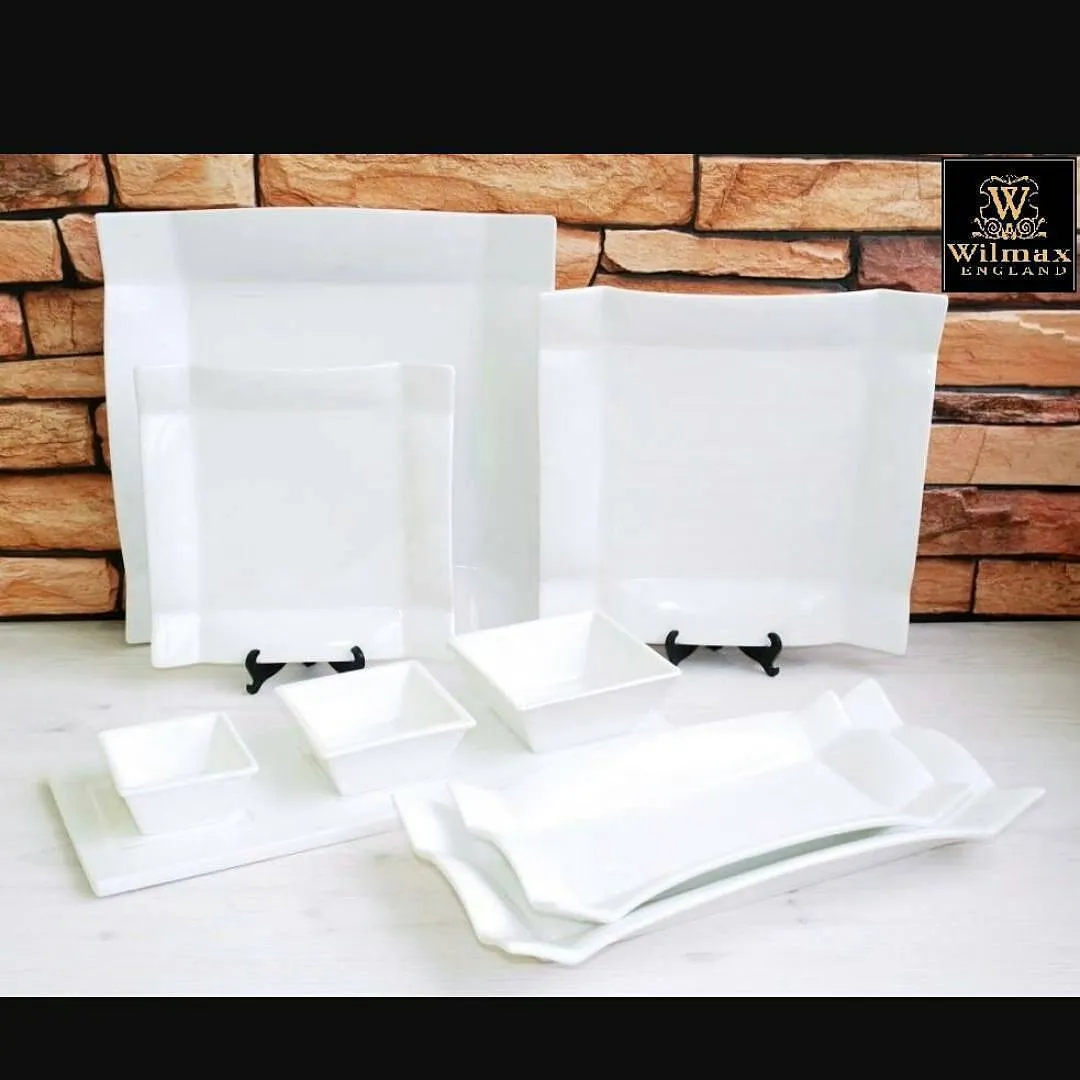 White Rectangle Platter 10" inch X 5" inch | 25 X 12 Cm