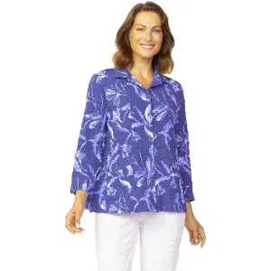 Women's Habitat Scoop Pocket Retro Jacket Twilight Floral