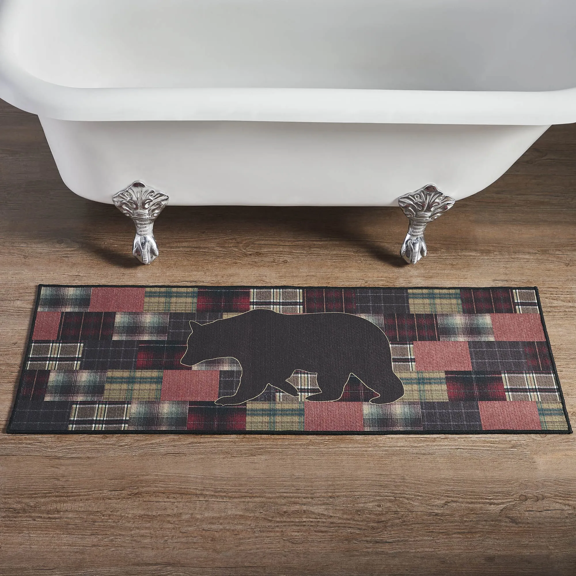 Wyatt Bear Polyester Bathmat 17x48"