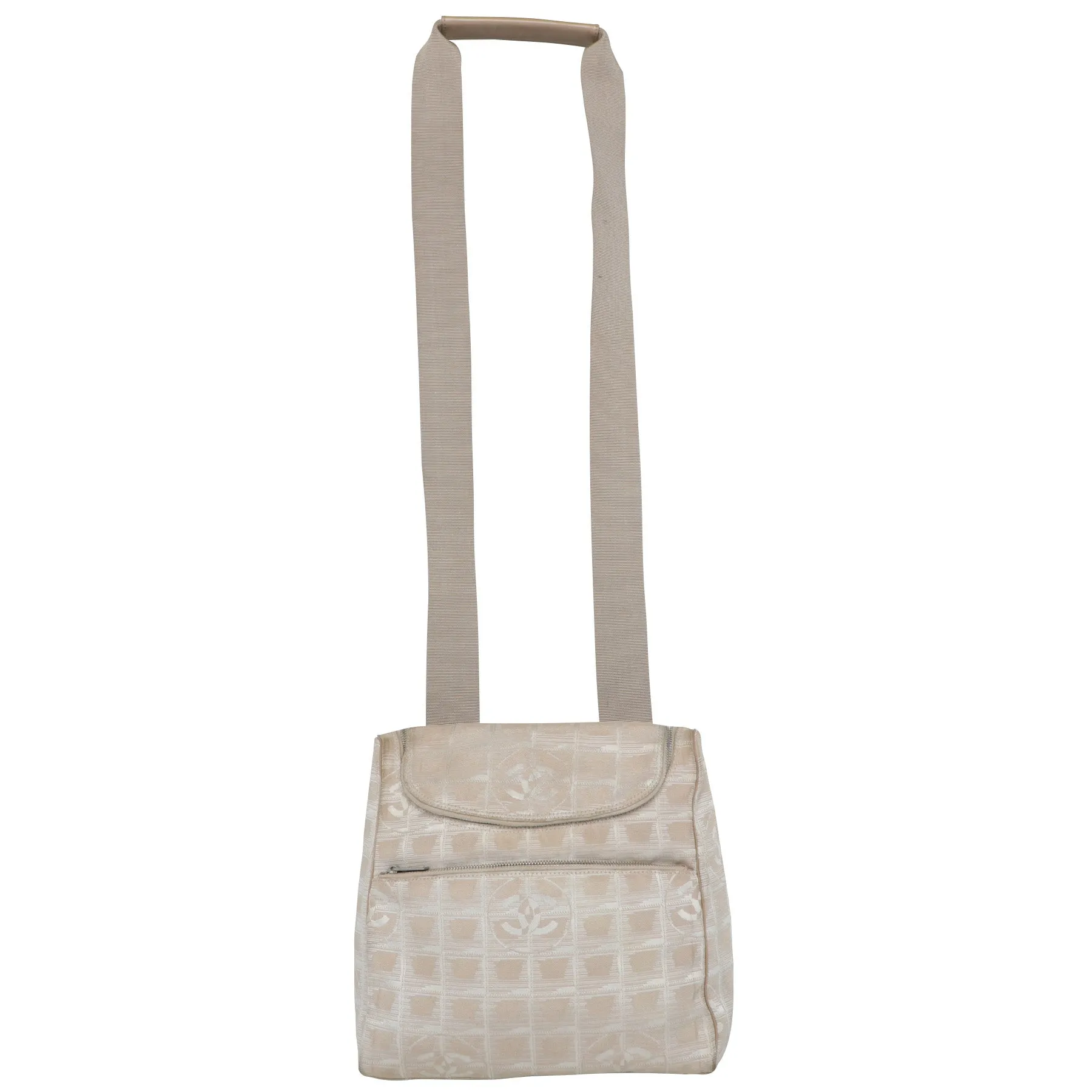 Y2K Chanel Nylon Travel Backpack Mini Bookbag