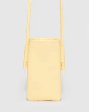 Yellow Naomi Mobile Crossbody Bag