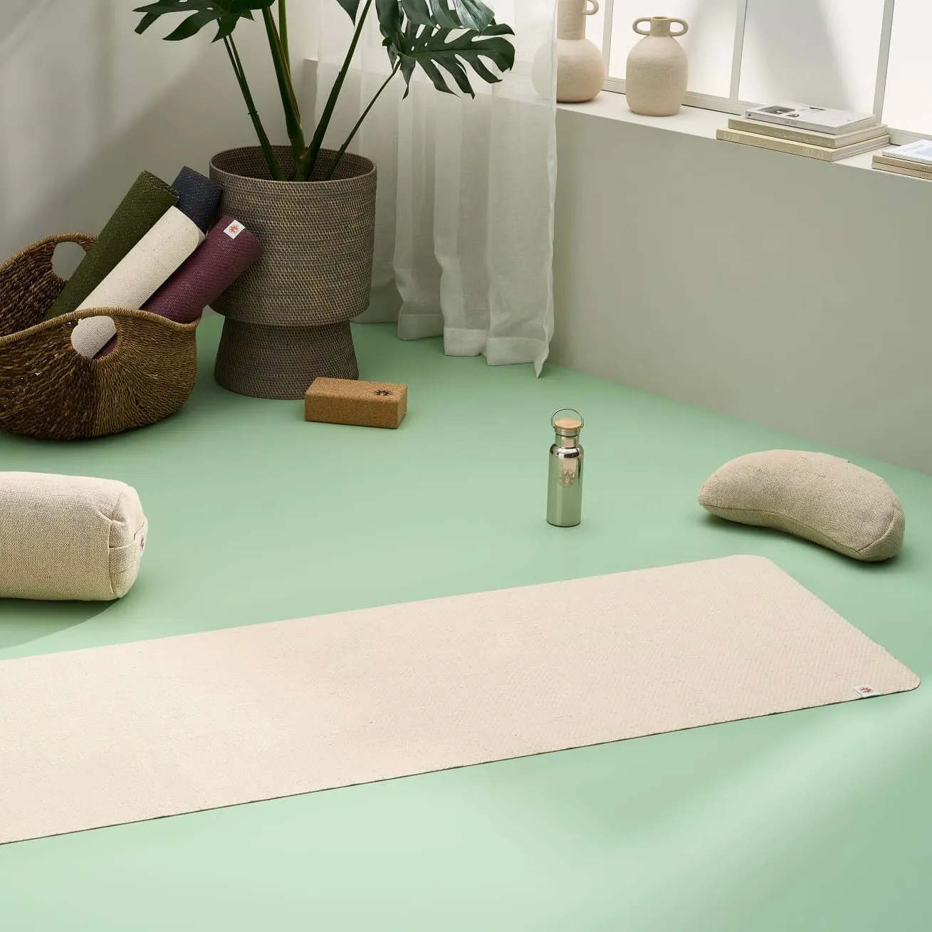 Yoga & Travel Mat Set | CompleteGrip™ Eco Friendly Yoga Mat Set