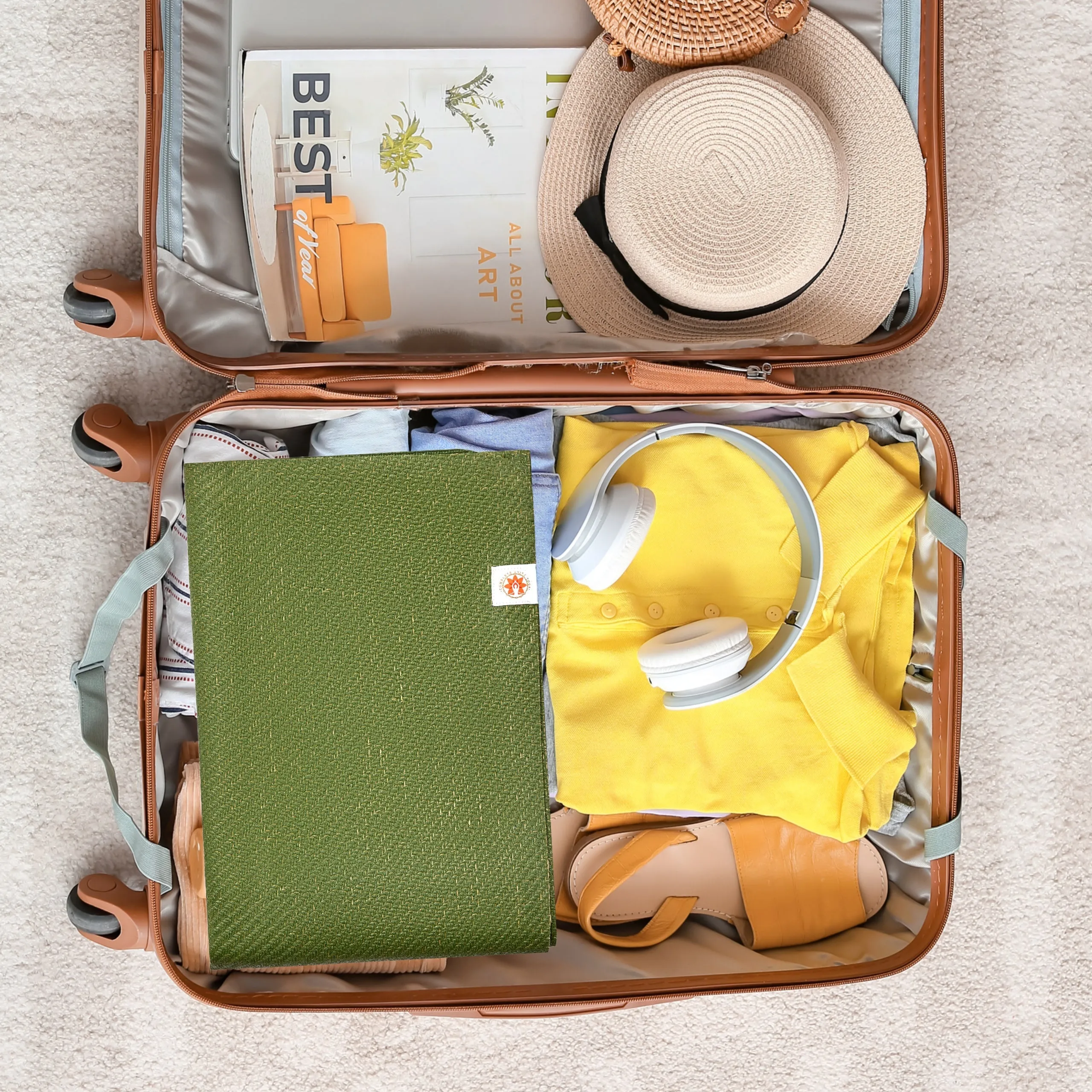 Yoga & Travel Mat Set | CompleteGrip™ Eco Friendly Yoga Mat Set