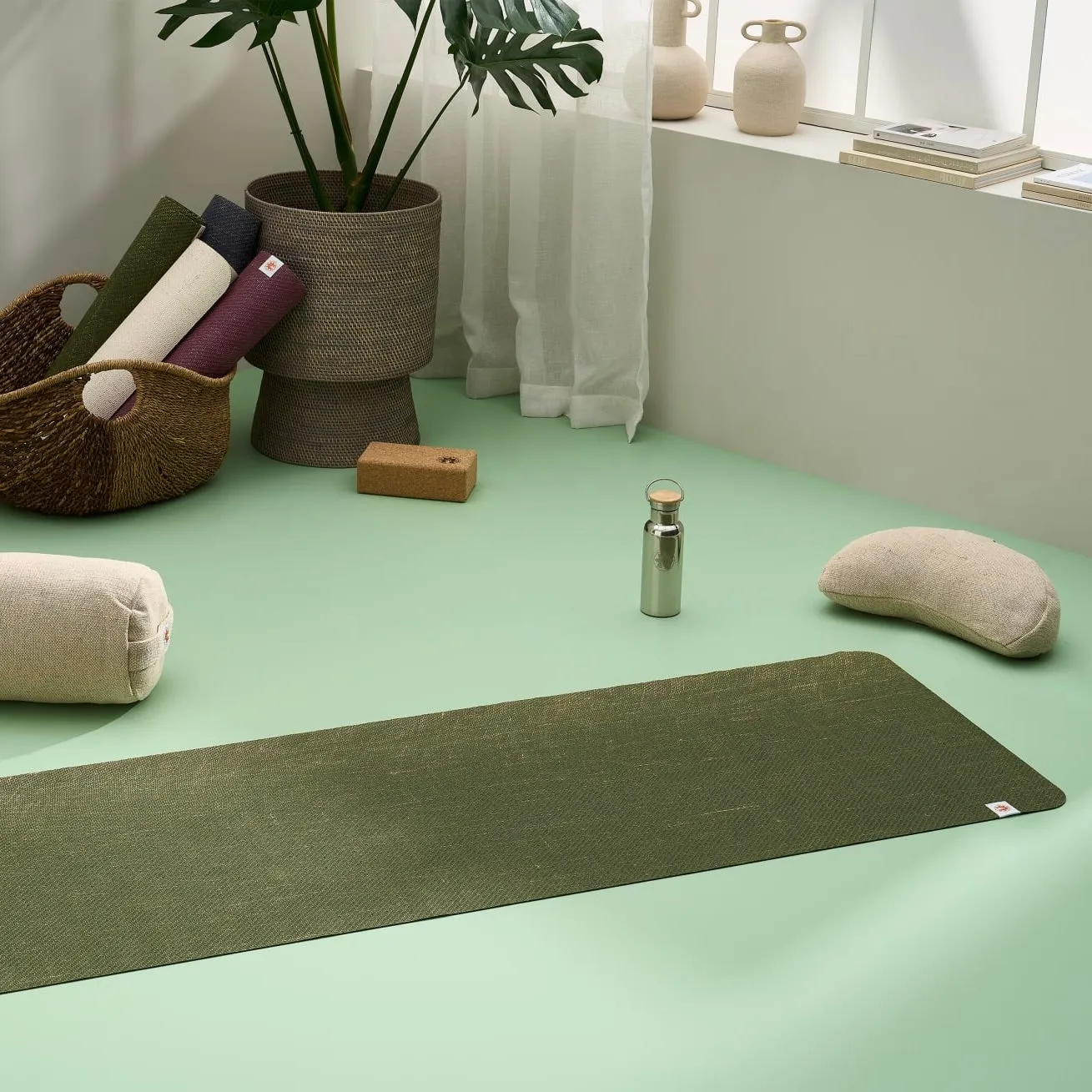 Yoga & Travel Mat Set | CompleteGrip™ Eco Friendly Yoga Mat Set