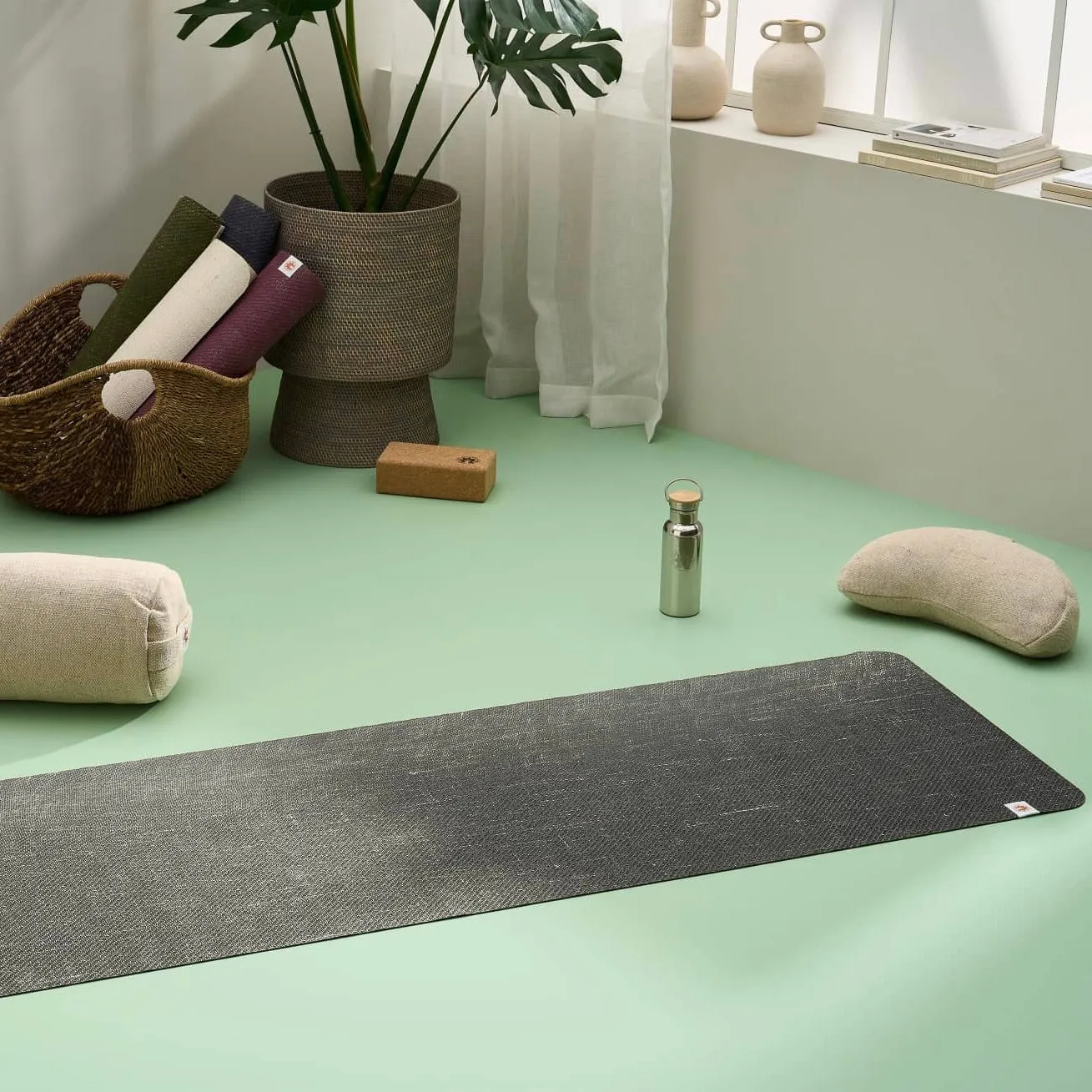 Yoga & Travel Mat Set | CompleteGrip™ Eco Friendly Yoga Mat Set
