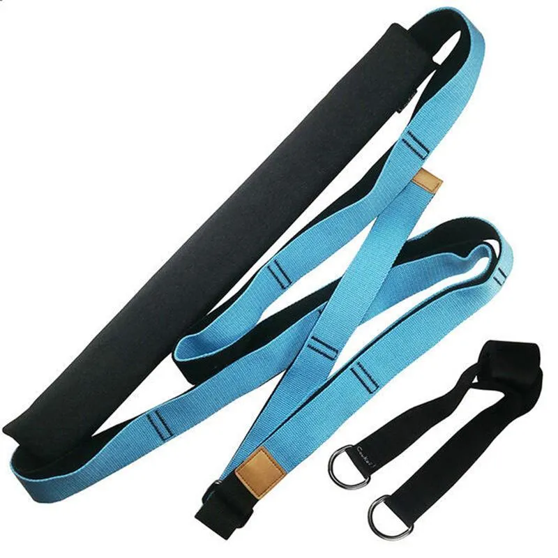 Yoga Fitness Sports Leg Stretcher Back Bend Assist Trainer Waist Exercise Band