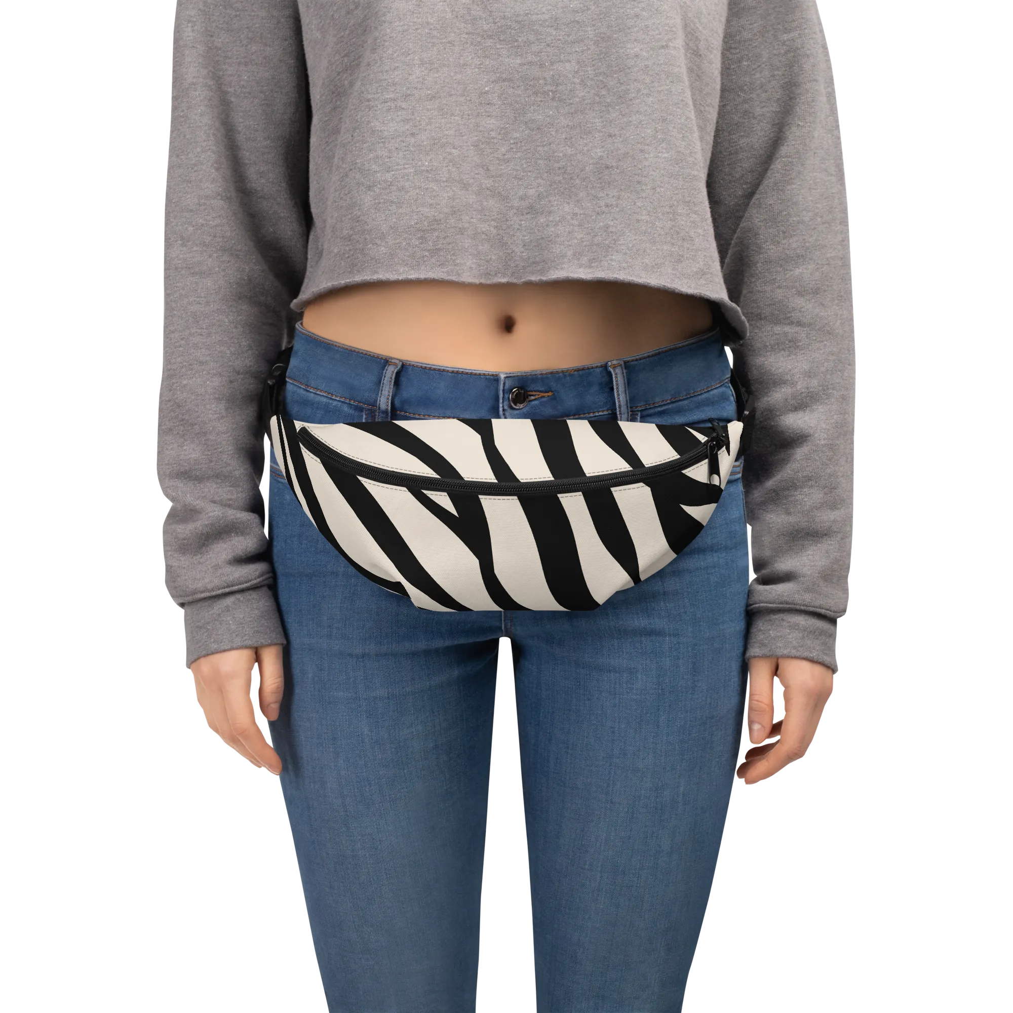 Zebra waist bag